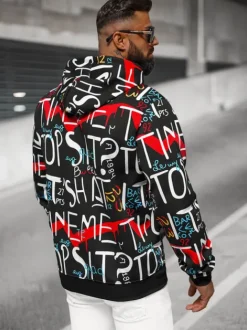Clearance Herren Kapuzenpullover JS/8B1233/3 Herren Sweatshirts Mit Print | Kapuzenpullover