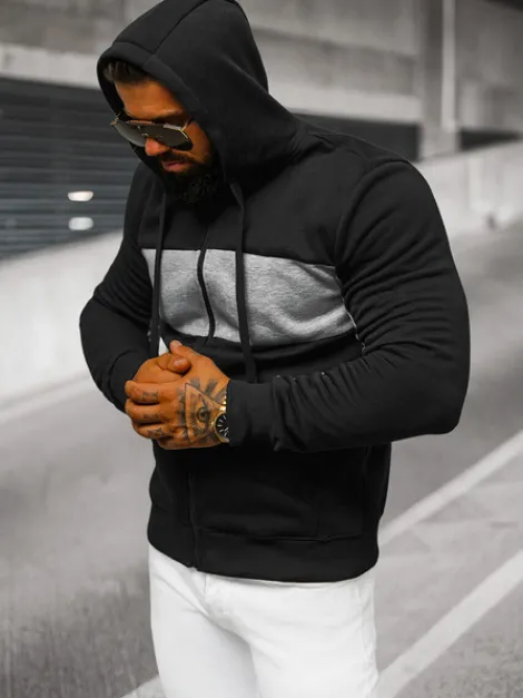 Discount Herren Kapuzenpullover JS/8B1330/3 Herren Sweatshirts Ohne Print | Kapuzenpullover