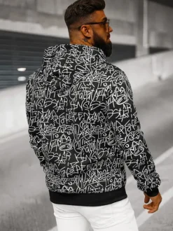 Hot Herren Kapuzenpullover JS/8B1183/3 Herren Sweatshirts Mit Print | Kapuzenpullover