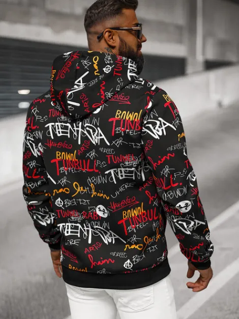 Fashion Herren Kapuzenpullover JS/8B1225/3 Herren Sweatshirts Mit Print | Kapuzenpullover