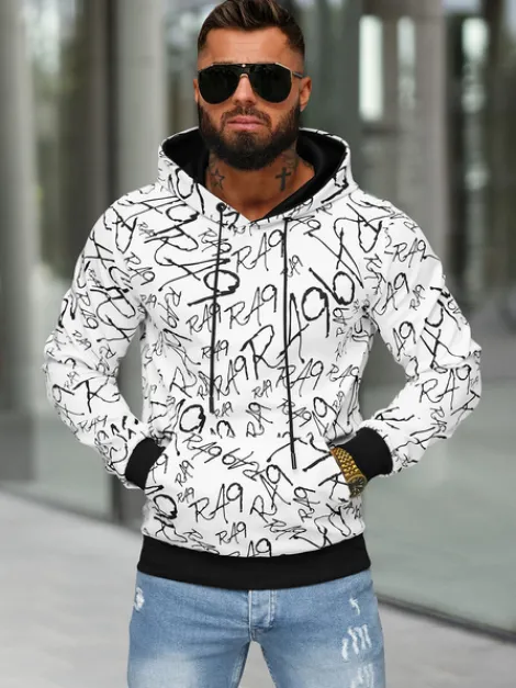 Hot Herren Kapuzenpullover JS/8B1253/1 Herren Sweatshirts Mit Print | Kapuzenpullover