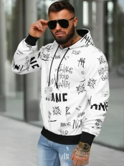 Sale Herren Kapuzenpullover JS/8B1229/1 Herren Sweatshirts Mit Print | Kapuzenpullover