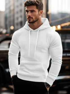 Hot Herren Kapuzenpullover JS/2009Z Herren Sweatshirts Ohne Print | Kapuzenpullover