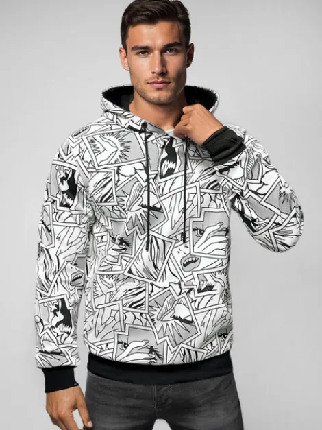 Hot Herren Kapuzenpullover JS/8B1256/1Z Herren Sweatshirts Mit Print | Kapuzenpullover