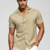 Sale Herren Kurzarmhemd O/Y971TZ Herren Kurzarmhemden | Freizeithemden