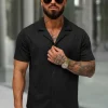 Clearance Herren Kurzarmhemd O/B2258 Herren Kurzarmhemden | Freizeithemden