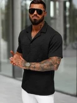 Clearance Herren Kurzarmhemd O/B2258 Herren Kurzarmhemden | Freizeithemden