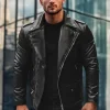 Hot Herren Lederjacke JS/11Z8014Z Herren Lederjacken | Übergangsjacken