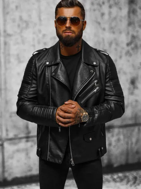 New Herren Lederjacke JS/11Z8065 Herren Lederjacken | Übergangsjacken