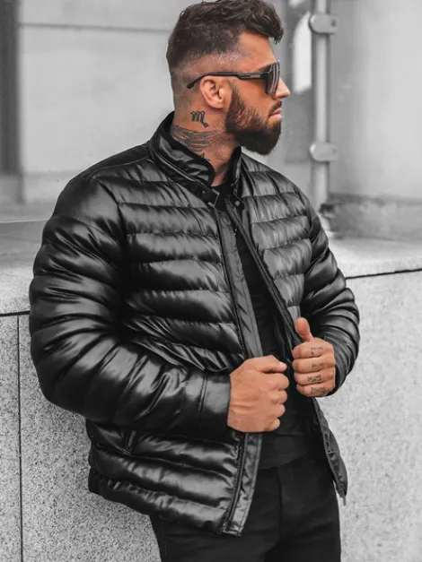 Fashion Herren Lederjacke O/M796 Herren Steppjacken | Lederjacken
