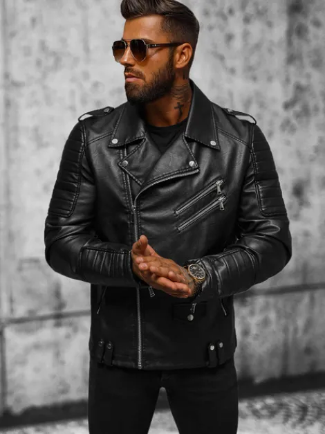 New Herren Lederjacke JS/11Z8065 Herren Lederjacken | Übergangsjacken