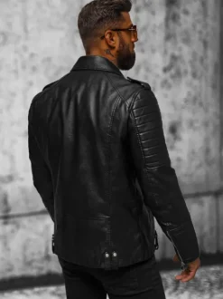 New Herren Lederjacke JS/11Z8065 Herren Lederjacken | Übergangsjacken