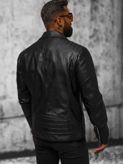 Clearance Herren Lederjacke JS/11Z8067 Herren Lederjacken | Übergangsjacken
