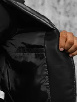 Clearance Herren Lederjacke JS/11Z8067 Herren Lederjacken | Übergangsjacken