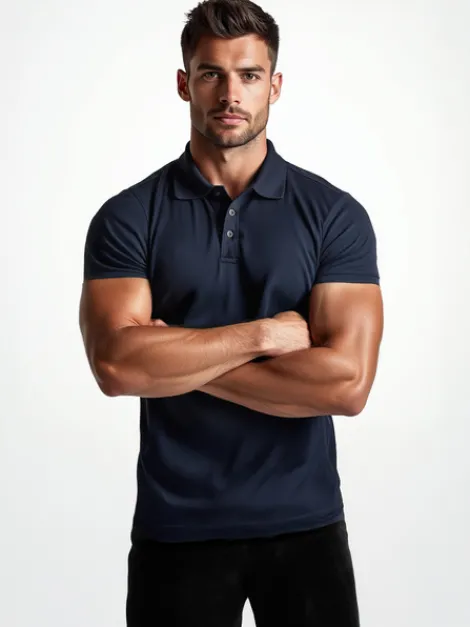 Discount Herren Poloshirt JS/8T80/25Z Herren Poloshirts | T-shirts Ohne Print