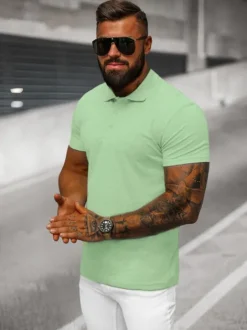 Fashion Herren Poloshirt JS/8T80/153Z Herren Poloshirts | T-shirts Ohne Print