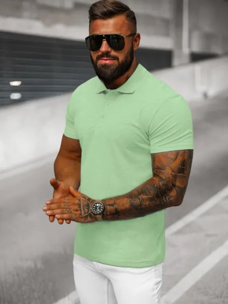 Fashion Herren Poloshirt JS/8T80/153Z Herren Poloshirts | T-shirts Ohne Print