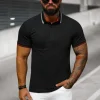 Fashion Herren Poloshirt O/DA729 Herren Poloshirts | T-shirts Ohne Print