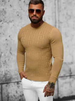 Outlet Herren Pullover O/ZZ190126 Herren Strickpullover