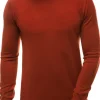 Discount Herren Pullover Dunkelcamel TMK/YY01/10 Herren Strickpullover