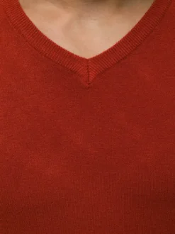 New Herren Pullover Dunkelcamel TMK/YY03/10 Herren Strickpullover
