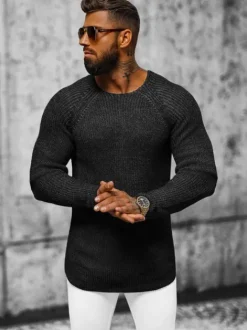 Hot Herren Pullover L/2492 Herren Strickpullover