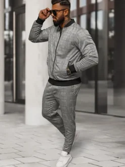Outlet Herren Set - Jacke und Chinohose O/3C107 Herren Jacke Und Hose