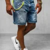Hot Herren Shorts O/VIP-2441 Herren Jeans Shorts