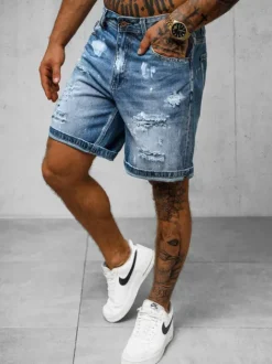 Hot Herren Shorts O/VIP-2441 Herren Jeans Shorts