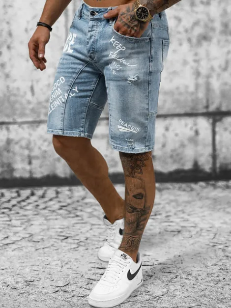 Fashion Herren Shorts NB/MP0259BC Herren Jeans Shorts