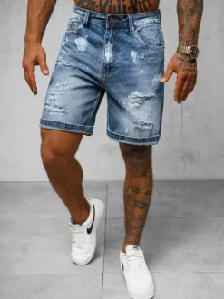 Hot Herren Shorts O/VIP-2441 Herren Jeans Shorts