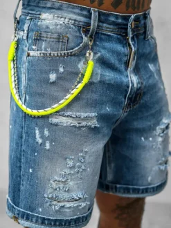 Hot Herren Shorts O/VIP-2441 Herren Jeans Shorts