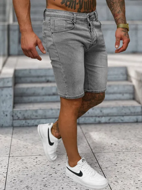 New Herren Shorts NB/MP0315GC Herren Jeans Shorts