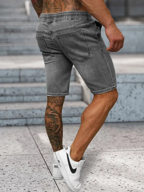 Discount Herren Shorts NB/MP0314GC Herren Jeans Shorts