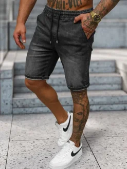 Outlet Herren Shorts NB/MP0314N Herren Jeans Shorts