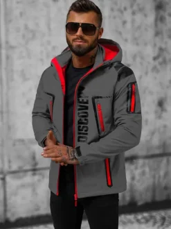 Online Herren Softshell Jacke JS/HH025/2BZ Herren Softshelljacken | Übergangsjacken