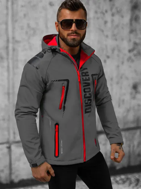 Online Herren Softshell Jacke JS/HH025/2BZ Herren Softshelljacken | Übergangsjacken
