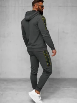 Sale Herren Sportanzug Anthrazit O/FF3562AB Herren Trainingsanzüge Mit Print