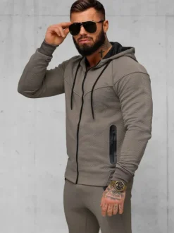 Discount Herren Sportanzug O/FF3705AB Herren Trainingsanzüge Mit Print