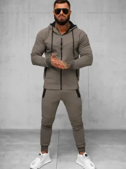 Discount Herren Sportanzug O/FF3705AB Herren Trainingsanzüge Mit Print