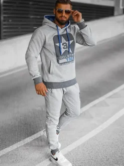 Outlet Herren Sportanzug JS/8C59/2Z Herren Trainingsanzüge Mit Print