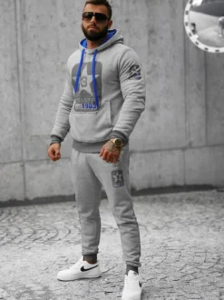 New Herren Sportanzug JS/8C59/2 Herren Trainingsanzüge Mit Print