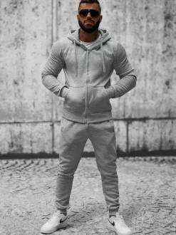 Fashion Herren Sportanzug JS/XW2008 Herren Trainingsanzüge Ohne Print