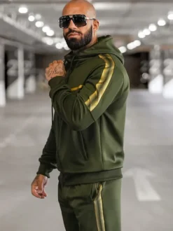 New Herren Sportanzug JS/8C8117/29Z Herren Trainingsanzüge Mit Print