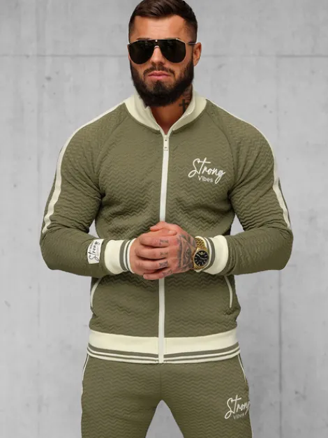 New Herren Sportanzug O/FF5030AB Herren Trainingsanzüge Mit Print