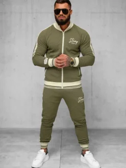New Herren Sportanzug O/FF5030AB Herren Trainingsanzüge Mit Print