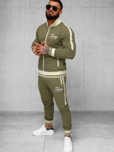 New Herren Sportanzug O/FF5030AB Herren Trainingsanzüge Mit Print