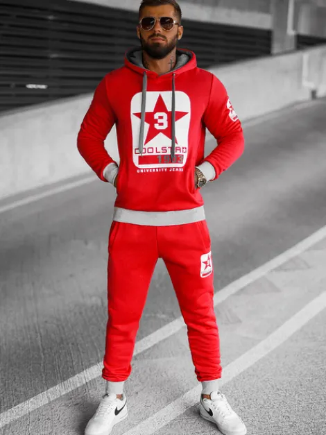 Fashion Herren Sportanzug JS/8C59/18Z Herren Trainingsanzüge Mit Print