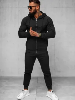 Best Herren Sportanzug O/FF3705AB Herren Trainingsanzüge Mit Print