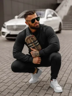 Online Herren Sportanzug JS/68C10385/3Z Herren Trainingsanzüge Ohne Print